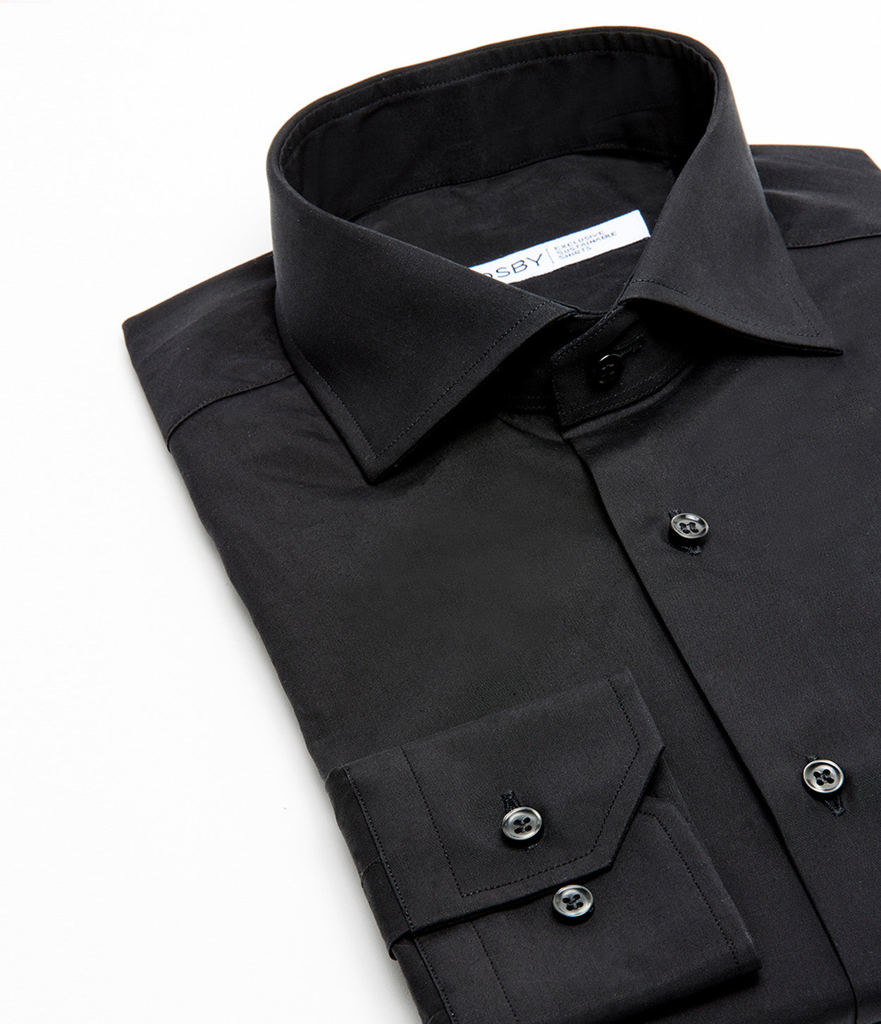 CAMISA NEGRA ALGODÓN