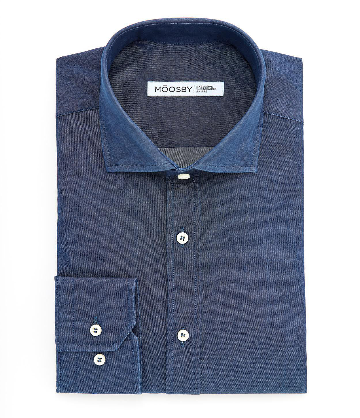 imagen cenital prenda plegada manga larga