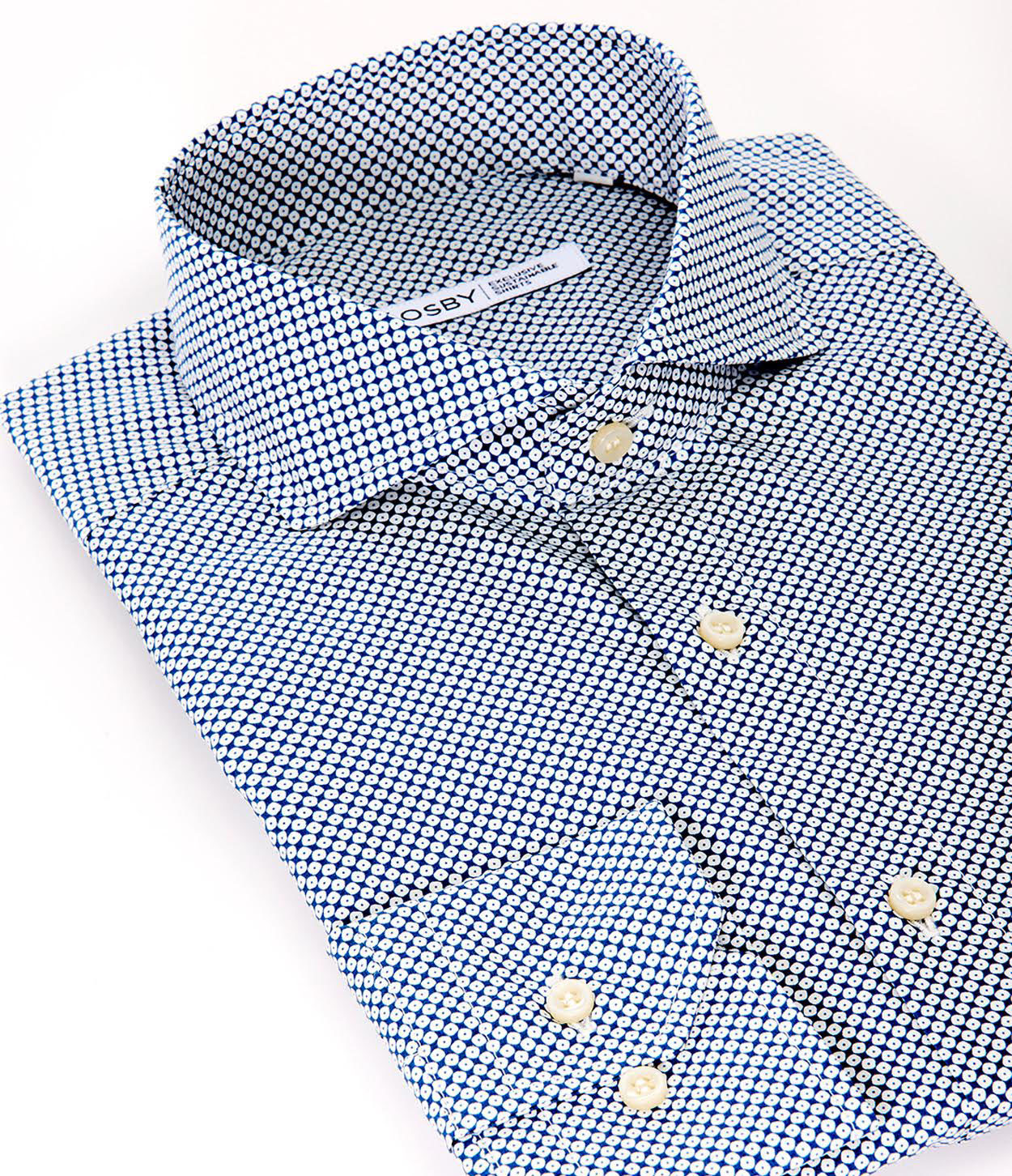 semi cenital camisa plegada