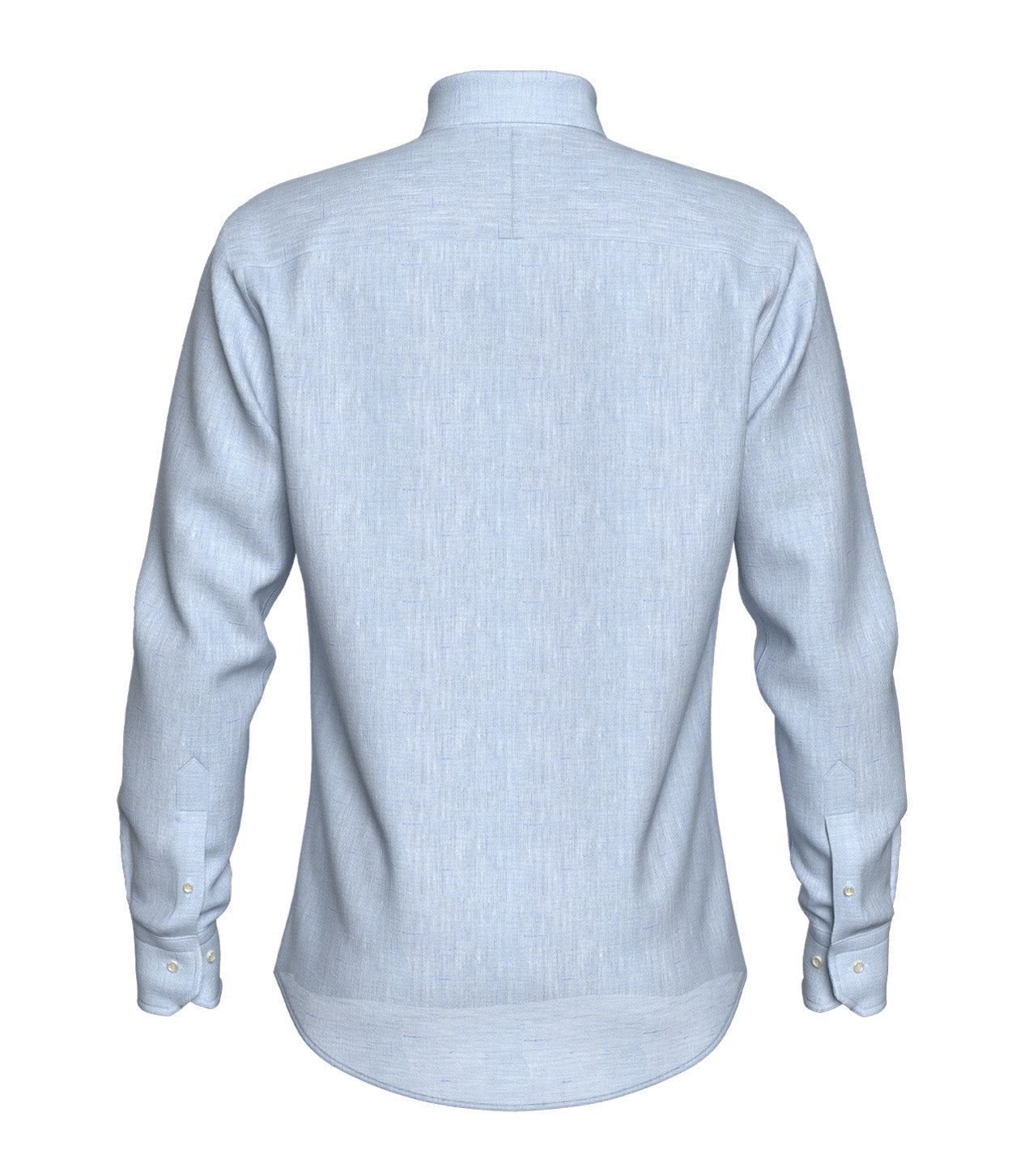camisa trasera modelada en digital