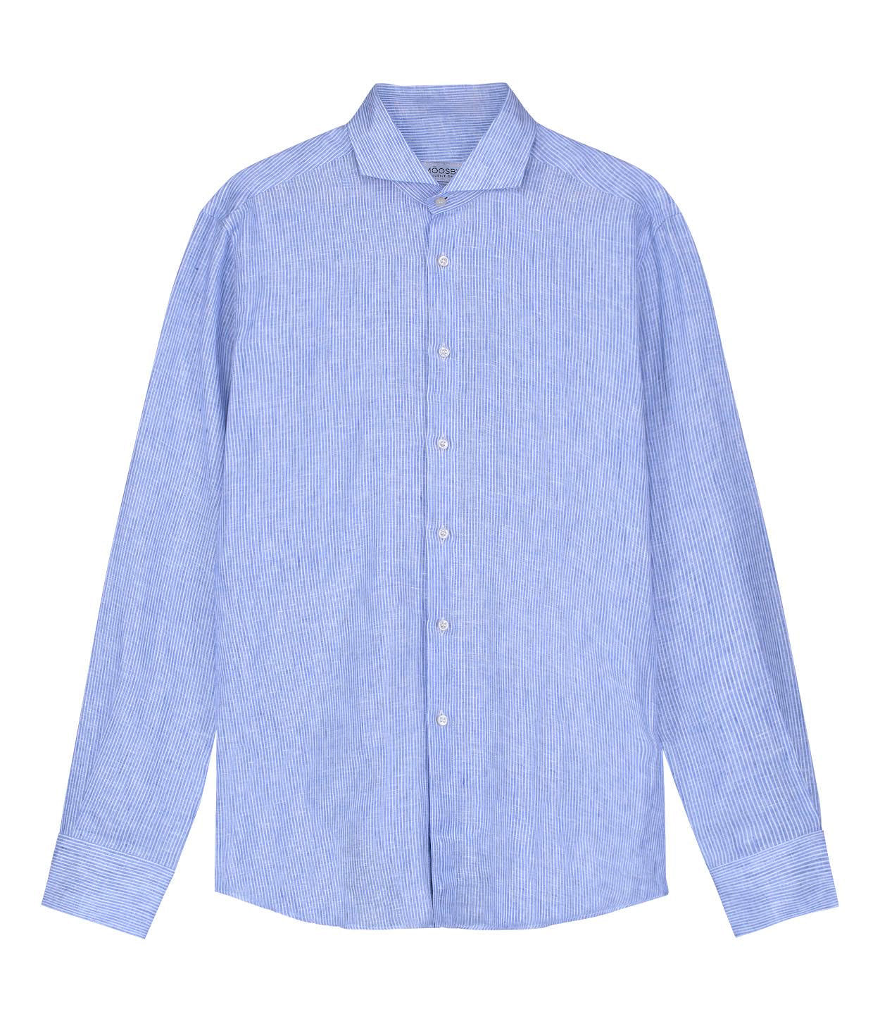 CAMISA LINO RAYAS BENGALA