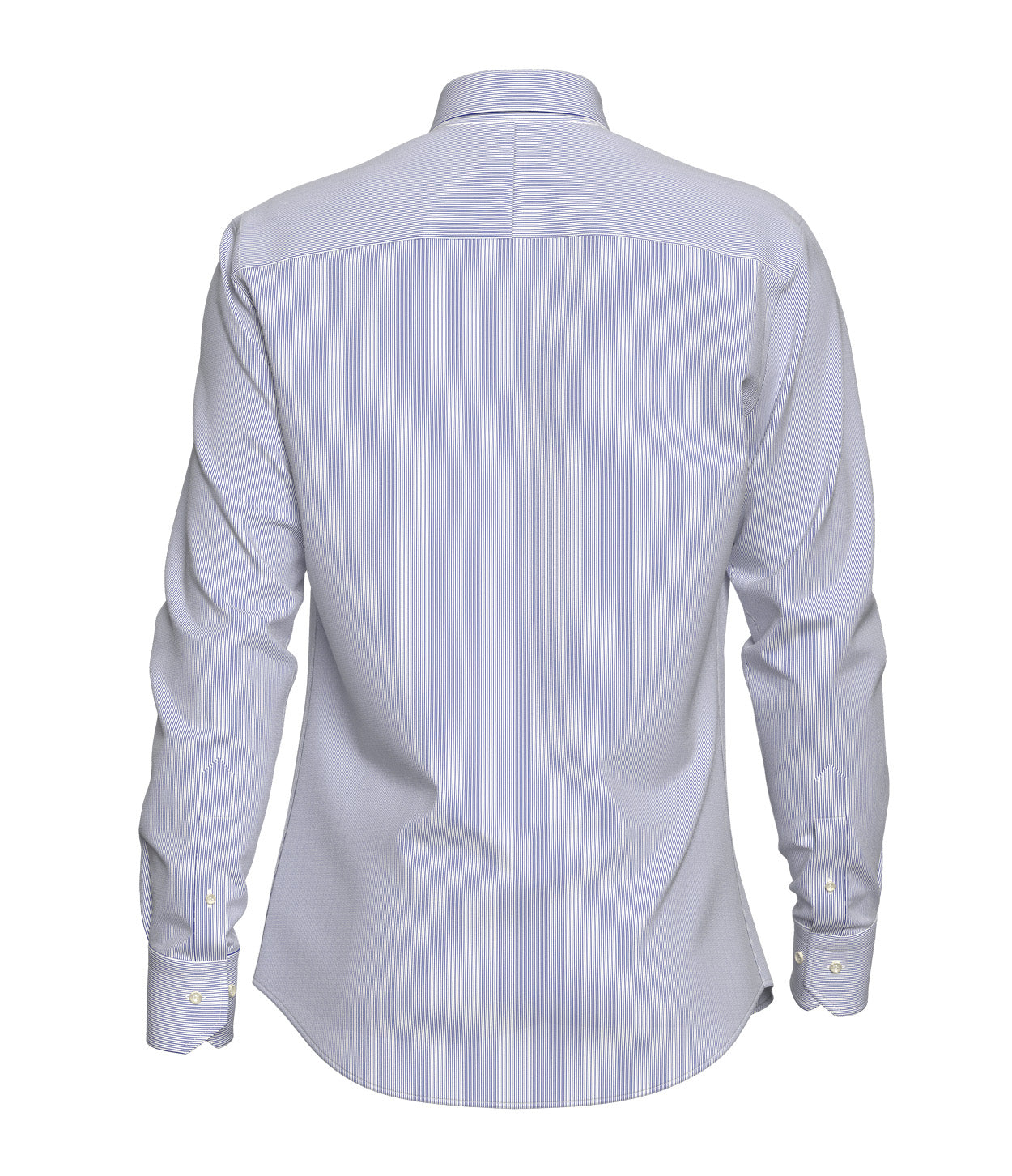 modelado digital camisa rayas posterior